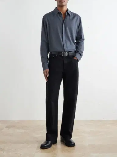 Gabriela Hearst Abbe Cotton and Cashmere-Blend Shirt - Men | Thumbnail 2 Gabriela Hearst Abbe Cotton and Cashmere-Blend Shirt - Men | Thumbnail 2