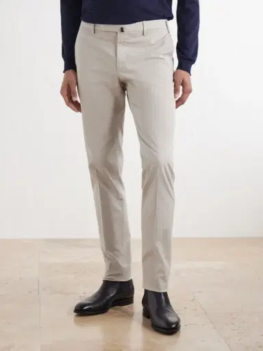 Slowear Incotex Slim-Fit Batavia Stretch-Cotton Trousers - Men | Thumbnail 3