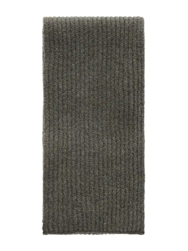 Slowear Ribbed Wool-Blend Scarf - Men
