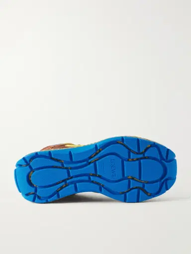 Loewe Pogo Rubber-Trimmed Mesh Sneakers - Men | Thumbnail 3