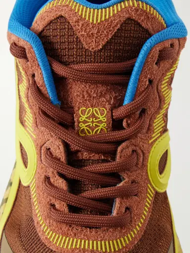 Loewe Pogo Rubber-Trimmed Mesh Sneakers - Men | Thumbnail 5