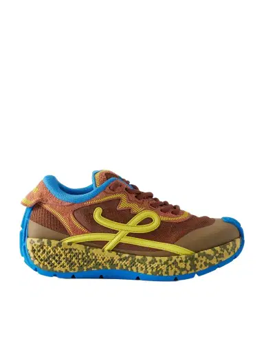 Loewe Pogo Rubber-Trimmed Mesh Sneakers - Men | Thumbnail 1