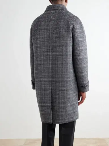 Hartford Graig Wool-Blend Checked Coat - Men | Thumbnail 4 Hartford Graig Wool-Blend Checked Coat - Men | Thumbnail 4