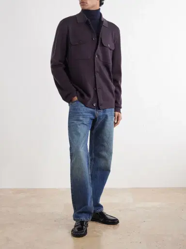 Orlebar Brown Brigg Merino Wool Overshirt - Men | Thumbnail 2 Orlebar Brown Brigg Merino Wool Overshirt - Men | Thumbnail 2