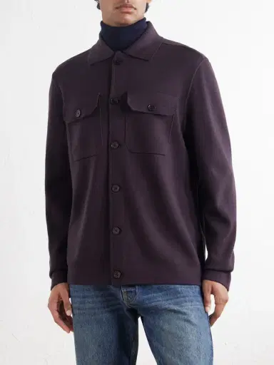 Orlebar Brown Brigg Merino Wool Overshirt - Men | Thumbnail 3 Orlebar Brown Brigg Merino Wool Overshirt - Men | Thumbnail 3
