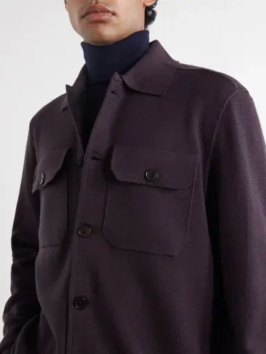 Orlebar Brown Brigg Merino Wool Overshirt - Men | Thumbnail 5 Orlebar Brown Brigg Merino Wool Overshirt - Men | Thumbnail 5