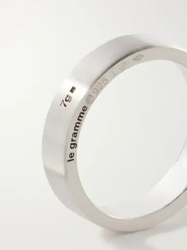 LE GRAMME 7g Silver Ring - Men | Thumbnail 4