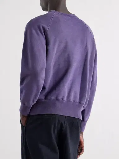 A.PRESSE Cotton-Jersey Sweatshirt - Men | Thumbnail 4