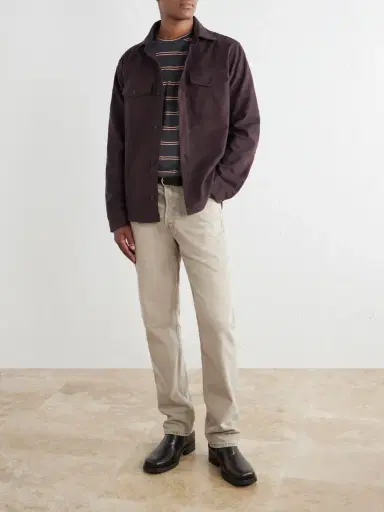 MR P. Cotton-Blend Moleskin Shirt - Men | Thumbnail 2 MR P. Cotton-Blend Moleskin Shirt - Men | Thumbnail 2