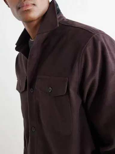 MR P. Cotton-Blend Moleskin Shirt - Men | Thumbnail 5 MR P. Cotton-Blend Moleskin Shirt - Men | Thumbnail 5