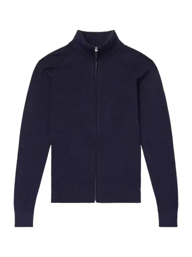 Zegna Cashmere and Silk-Blend Zip-Up Cardigan - Men | Thumbnail 1