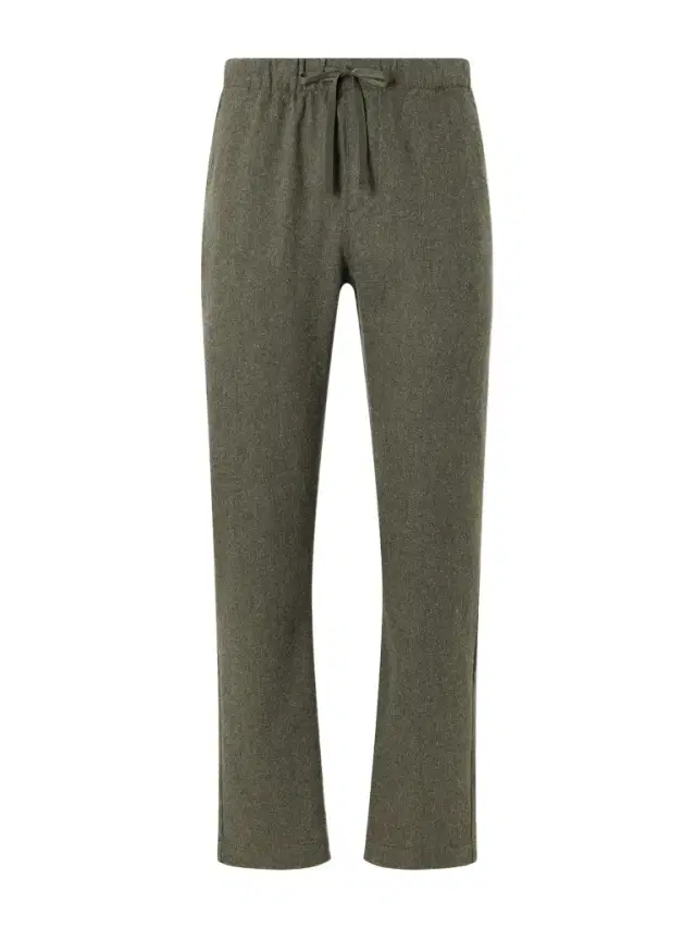 Hartford Joggy Straight-Leg Wool Woven Trousers - Men