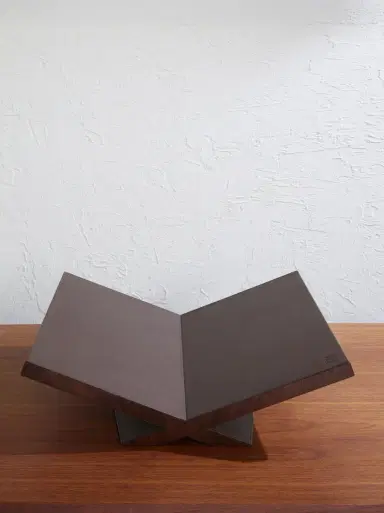 ASSOULINE Culture Ultimate Wood and Leather Bookstand - Men | Thumbnail 1