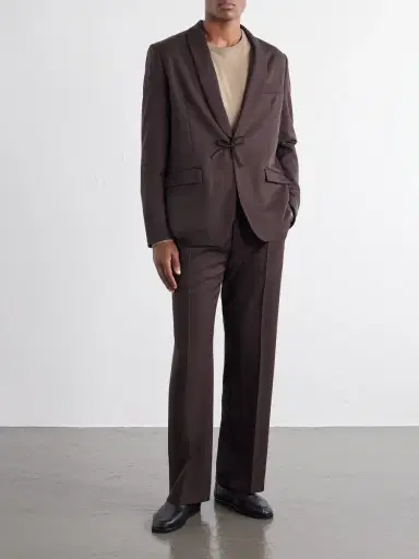 A Kind Of Guise Wide-Leg Virgin Wool Suit Trousers - Men | Thumbnail 2