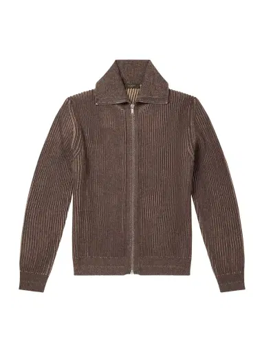 Slowear Turtleneck Ribbed Virgin Wool Sweater - Men | Thumbnail 1