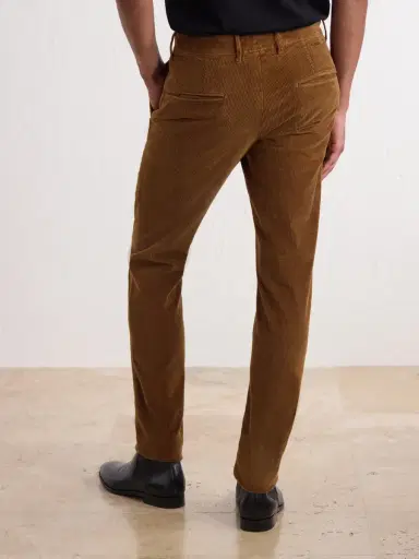 Slowear Straight-Leg Cotton-Blend Corduroy Trousers - Men | Thumbnail 4 Slowear Straight-Leg Cotton-Blend Corduroy Trousers - Men | Thumbnail 4