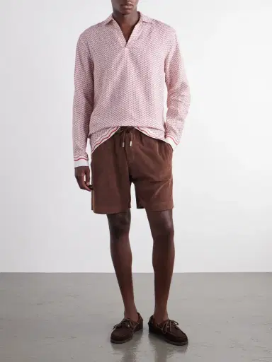 Orlebar Brown Ridley Printed Linen Shirt - Men | Thumbnail 2 Orlebar Brown Ridley Printed Linen Shirt - Men | Thumbnail 2