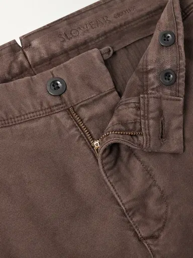 Slowear Incotex Slim-Fit Straight-Leg Stretch-Cotton Trousers - Men | Thumbnail 5