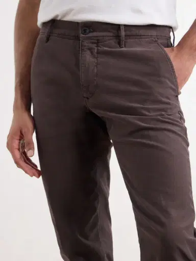 Slowear Incotex Slim-Fit Straight-Leg Stretch-Cotton Trousers - Men | Thumbnail 6