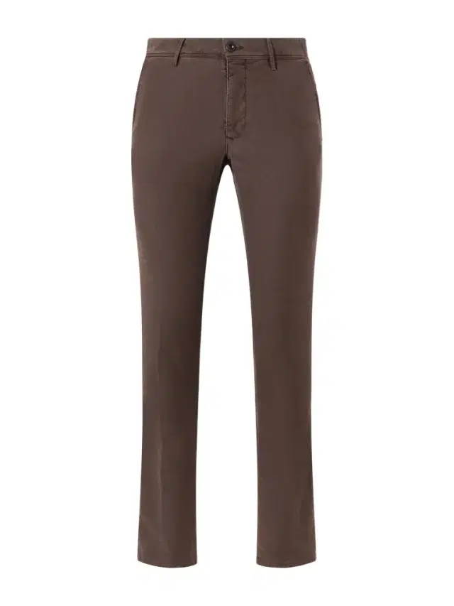 Slowear Incotex Slim-Fit Straight-Leg Stretch-Cotton Trousers - Men