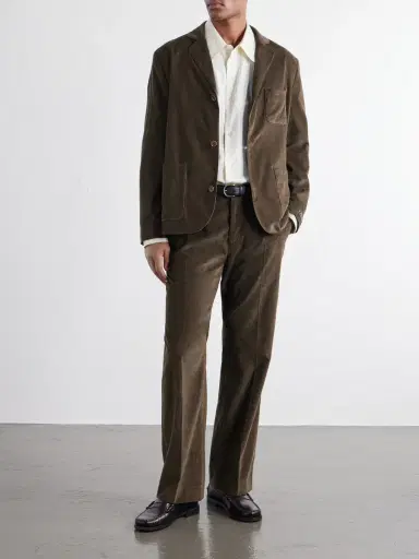 A Kind Of Guise Deconstructed Atelier Cotton-Corduroy Blazer - Men | Thumbnail 2