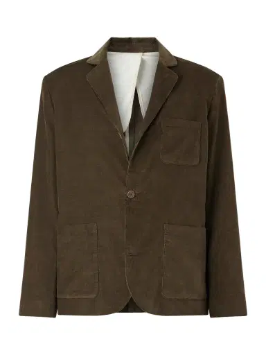 A Kind Of Guise Deconstructed Atelier Cotton-Corduroy Blazer - Men | Thumbnail 1