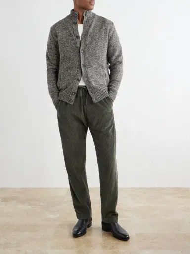 Hartford Joggy Straight-Leg Cotton-Corduroy Trousers - Men | Thumbnail 2