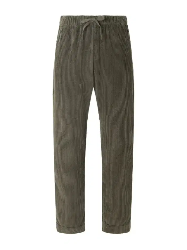 Hartford Joggy Straight-Leg Cotton-Corduroy Trousers - Men