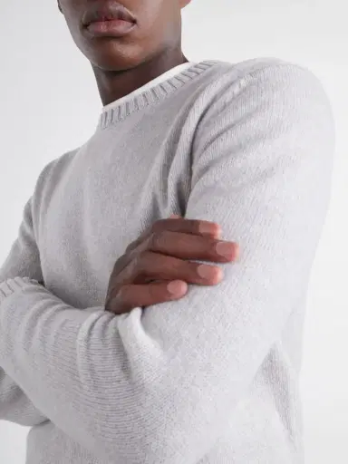 Slowear Virgin Wool Crewneck Sweater - Men | Thumbnail 5 Slowear Virgin Wool Crewneck Sweater - Men | Thumbnail 5