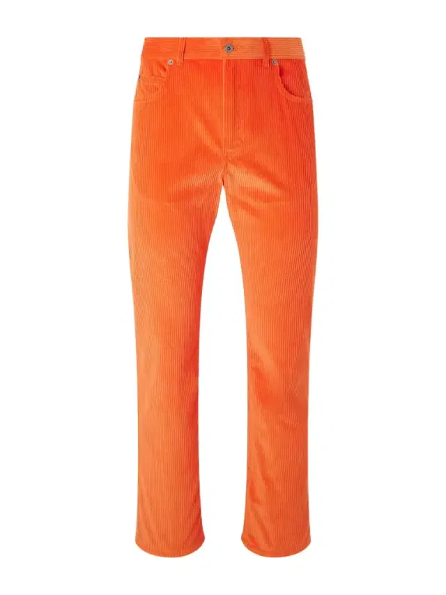 Loewe Straight-Leg Cotton-Corduroy Trousers - Men
