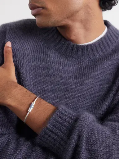LE GRAMME 9g Sterling Silver Bracelet - Men | Thumbnail 2