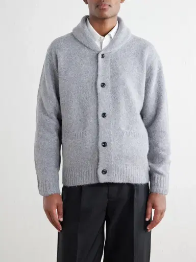 Hartford Alpaca, Yak, and Wool-Blend Cardigan - Men | Thumbnail 3 Hartford Alpaca, Yak, and Wool-Blend Cardigan - Men | Thumbnail 3
