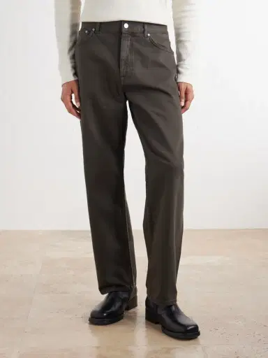 NN07 Otis 1874 Straight-Leg Organic Cotton-Gabardine Trousers - Men | Thumbnail 3 NN07 Otis 1874 Straight-Leg Organic Cotton-Gabardine Trousers - Men | Thumbnail 3