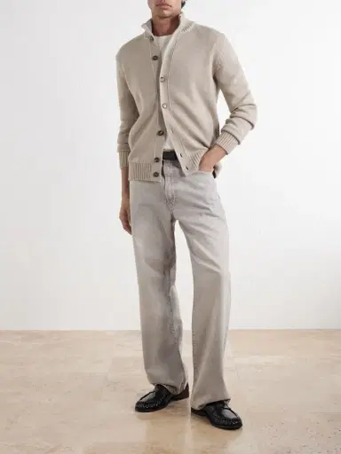 Slowear Wool Cardigan - Men | Thumbnail 2