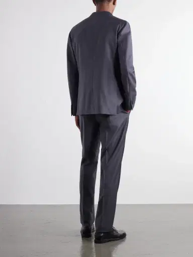 Slowear Double-Breasted Wool Woven Suit - Men | Thumbnail 4 Slowear Double-Breasted Wool Woven Suit - Men | Thumbnail 4