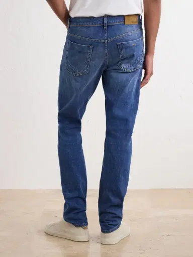 Slowear Straight-Leg Stretch Jeans - Men | Thumbnail 4