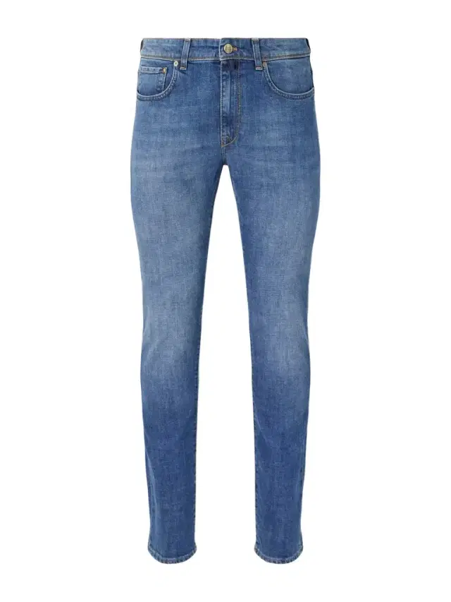 Slowear Straight-Leg Stretch Jeans - Men