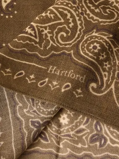 Hartford Printed Wool Scarf - Men | Thumbnail 3