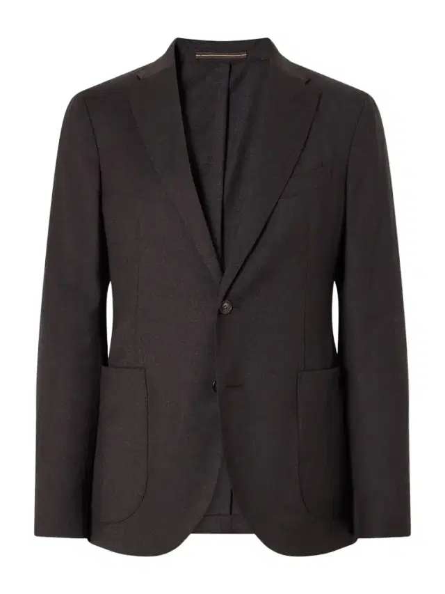 Slowear Wool-Blend Flannel Suit Jacket - Men