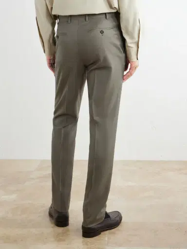 Canali Straight-Leg Wool Suit Trousers - Men | Thumbnail 4 Canali Straight-Leg Wool Suit Trousers - Men | Thumbnail 4
