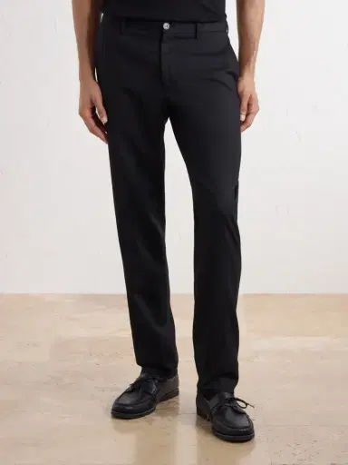 Slowear Straight-Leg Wool-Blend Tekno Flannel Trousers - Men | Thumbnail 3 Slowear Straight-Leg Wool-Blend Tekno Flannel Trousers - Men | Thumbnail 3
