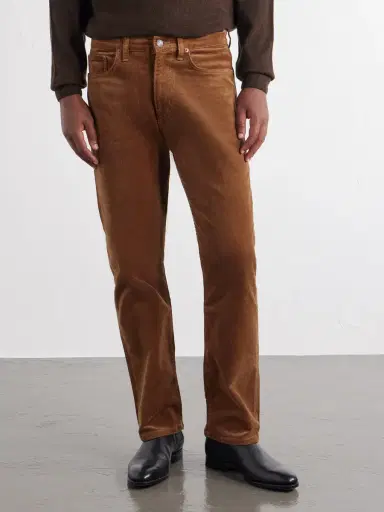 Polo Ralph Lauren Straight-Leg Cotton-Corduroy Trousers - Men | Thumbnail 3