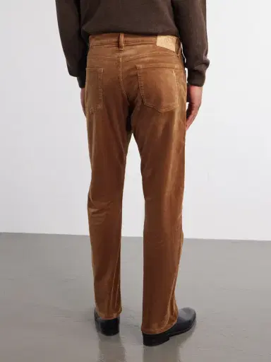 Polo Ralph Lauren Straight-Leg Cotton-Corduroy Trousers - Men | Thumbnail 4