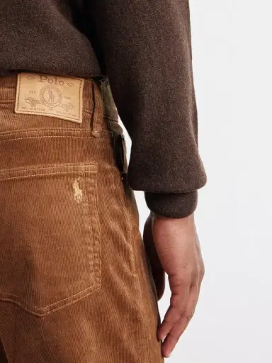 Polo Ralph Lauren Straight-Leg Cotton-Corduroy Trousers - Men | Thumbnail 5