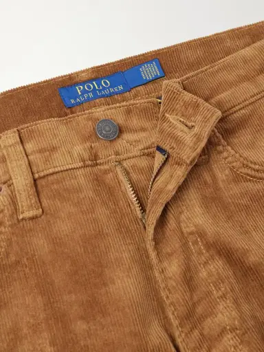 Polo Ralph Lauren Straight-Leg Cotton-Corduroy Trousers - Men | Thumbnail 6