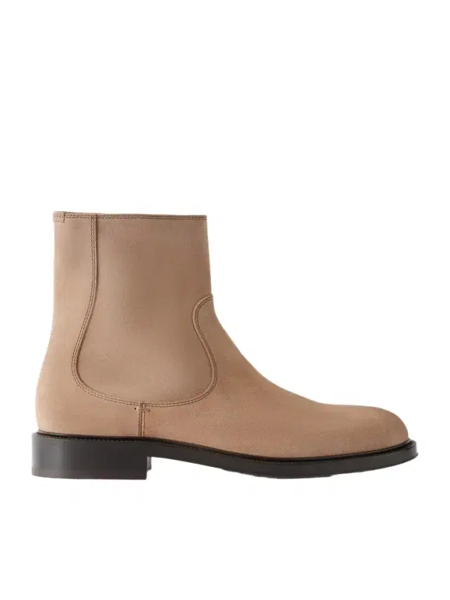 Brunello Cucinelli Waxed Suede Chelsea Boots - Men