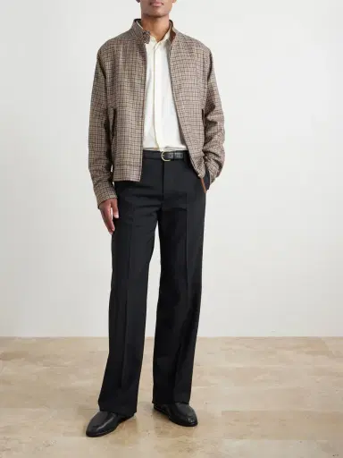 Gabriela Hearst Graham Wool and Silk-Blend Blouson Jacket - Men | Thumbnail 2 Gabriela Hearst Graham Wool and Silk-Blend Blouson Jacket - Men | Thumbnail 2