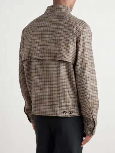 Gabriela Hearst Graham Wool and Silk-Blend Blouson Jacket - Men | Thumbnail 4 Gabriela Hearst Graham Wool and Silk-Blend Blouson Jacket - Men | Thumbnail 4