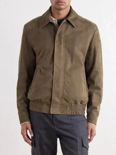 Slowear Suede Jacket - Men | Thumbnail 3