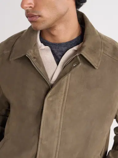 Slowear Suede Jacket - Men | Thumbnail 5